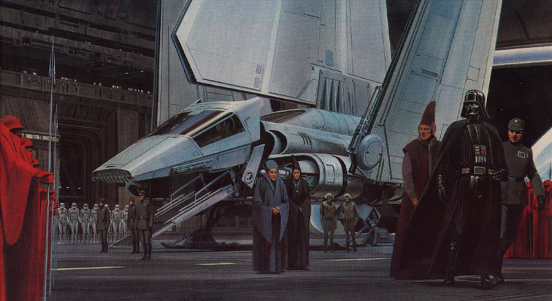 Illustration for article titled Original Trilogy concept art